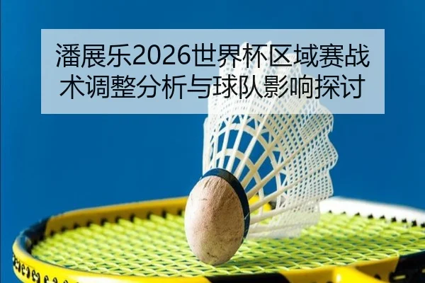 潘展乐2026世界杯区域赛战术调整分析与球队影响探讨